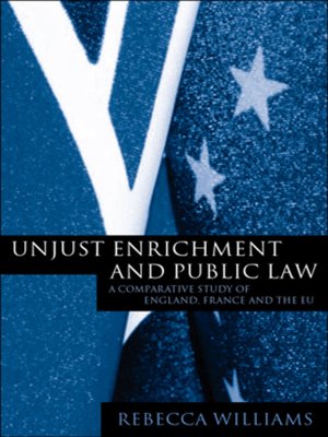 cover image of Unjust Enrichment and Public Law